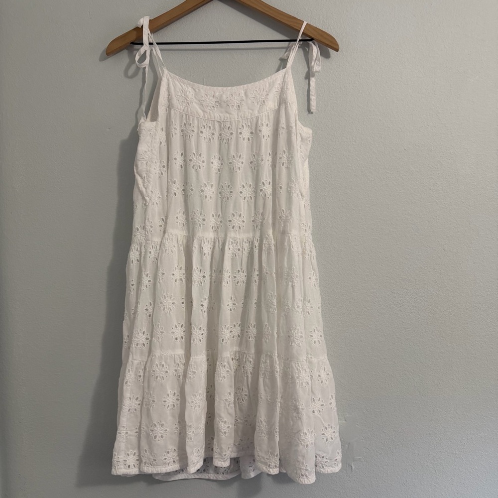 Lucky Brand - Eyelet Trapeze Dress‎ - Picture 4 of 10